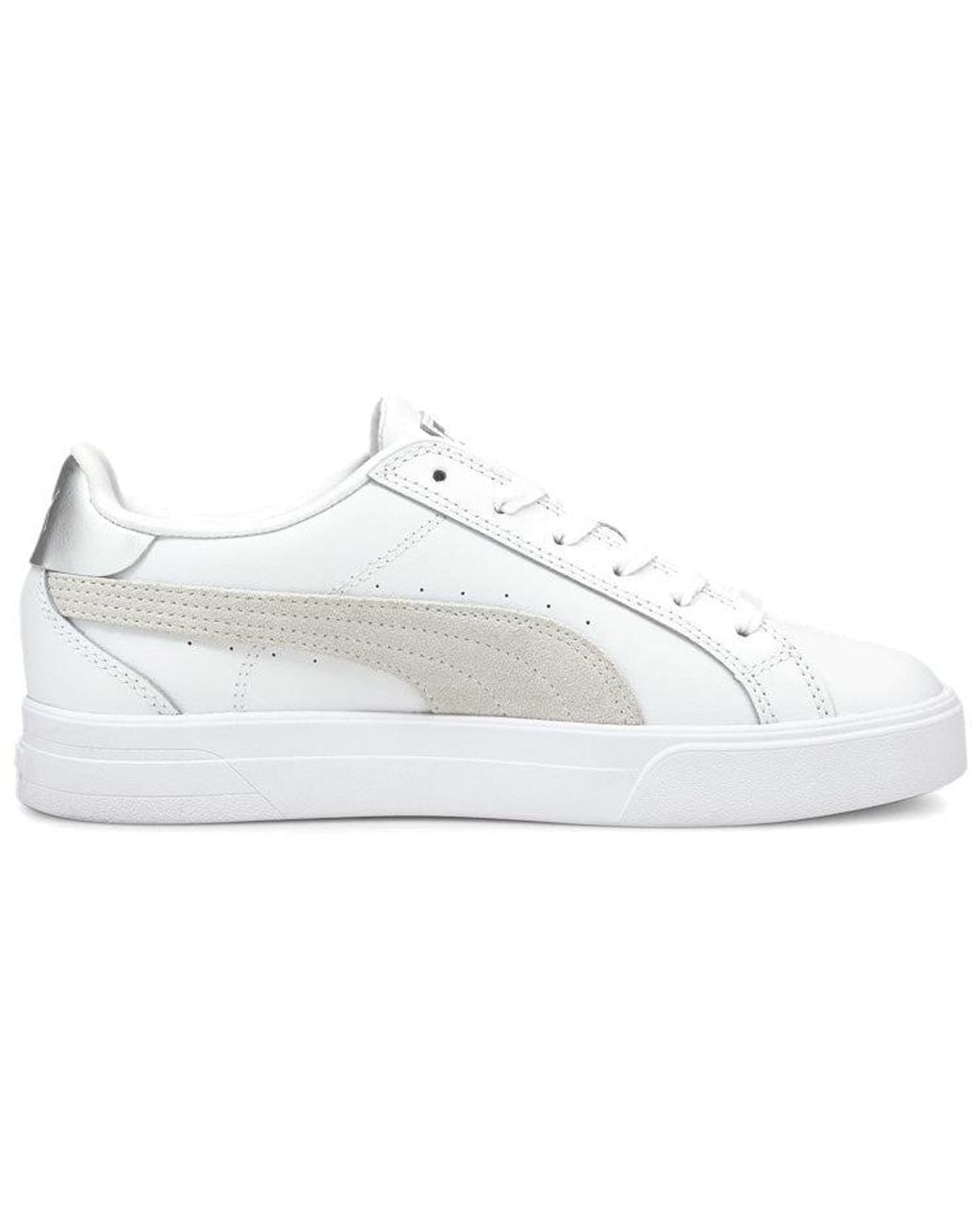 PUMA White (Wmns) Announcer Board Shoes