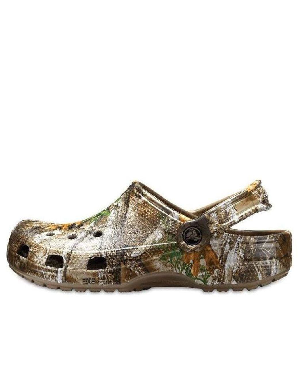 CROCSTM Brown X Realtree Edge Classic Clogs 'Camo'