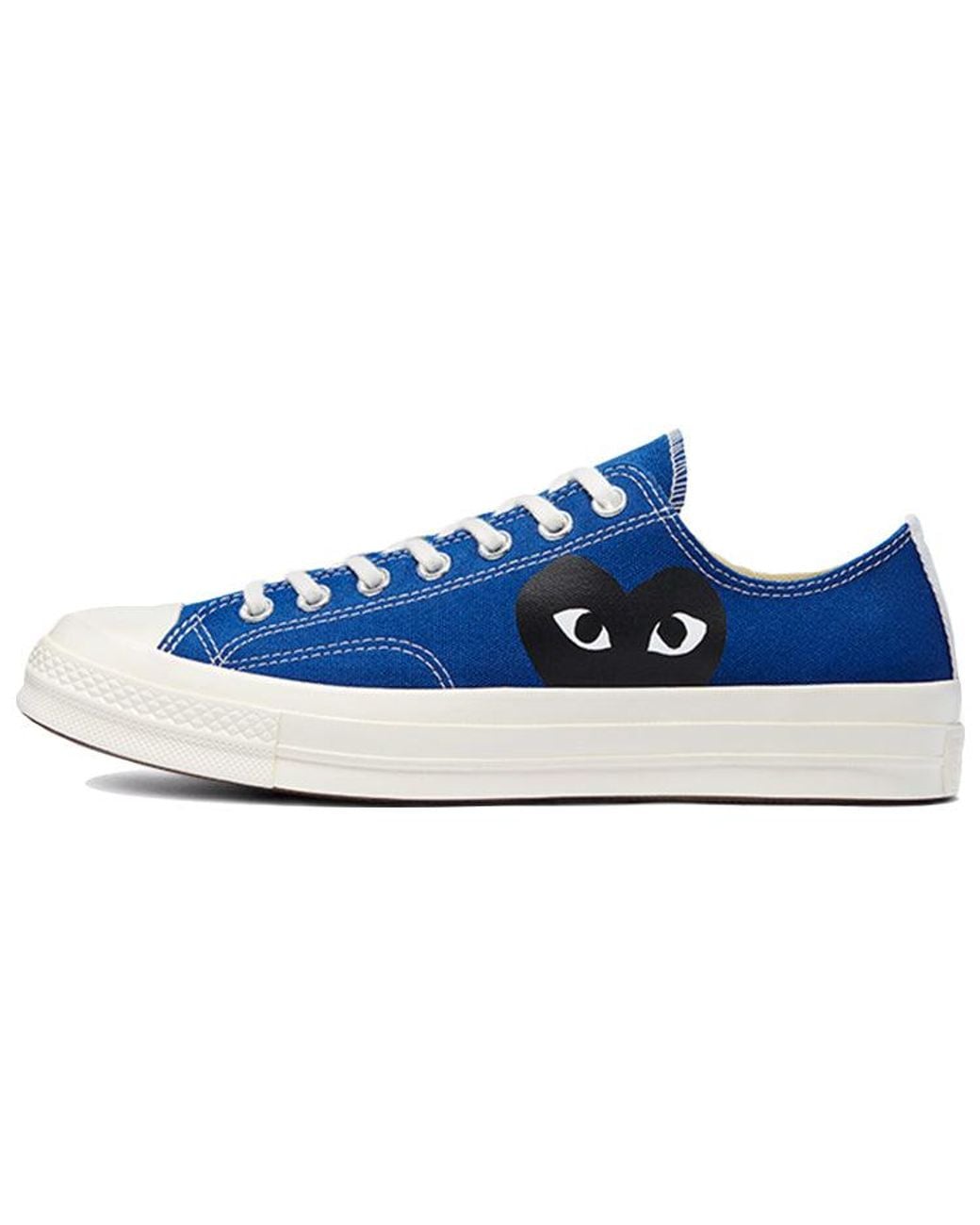 Converse Blue X Comme Des Garcons Play Chuck 70 Low Quartz' for men