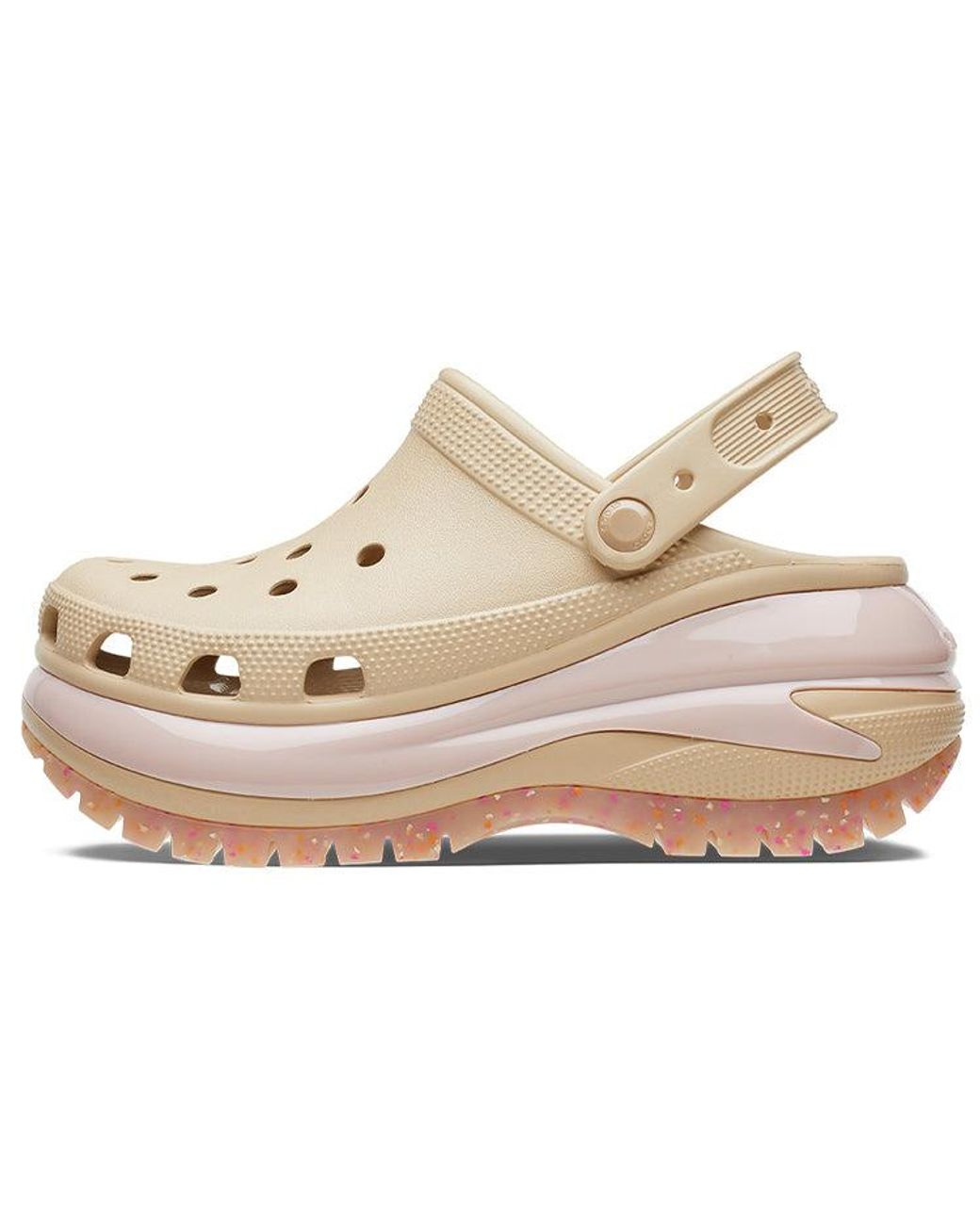 CROCSTM Natural (Wmns) Classic Mega Crush Clog 'Chai Multi'