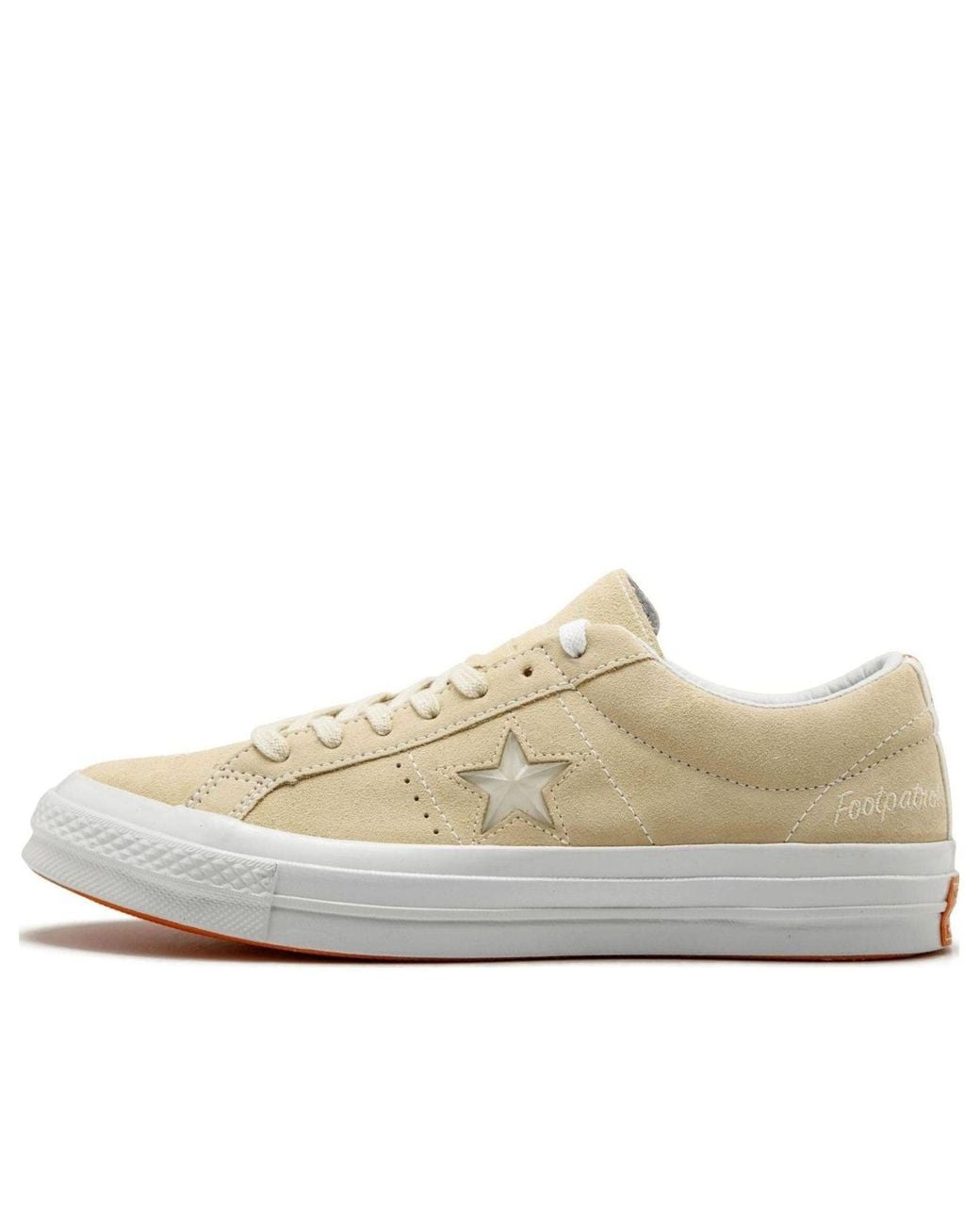 Converse White One Star Ox Footpatrol 'Vanilla Custard' for men