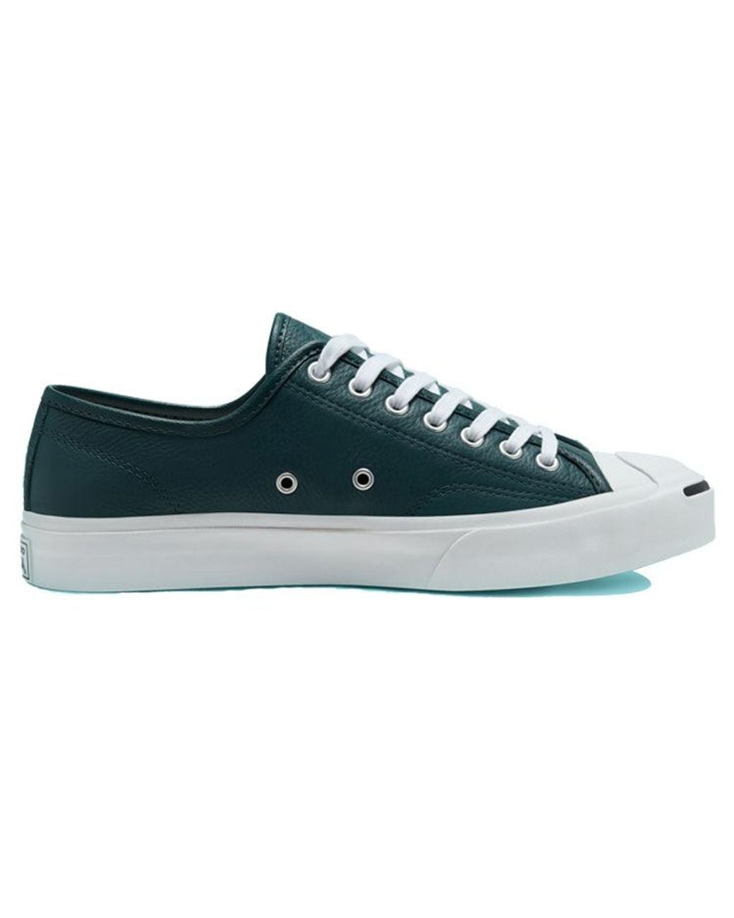 Converse Green Seasonal Color Leather Jack Purcell for men