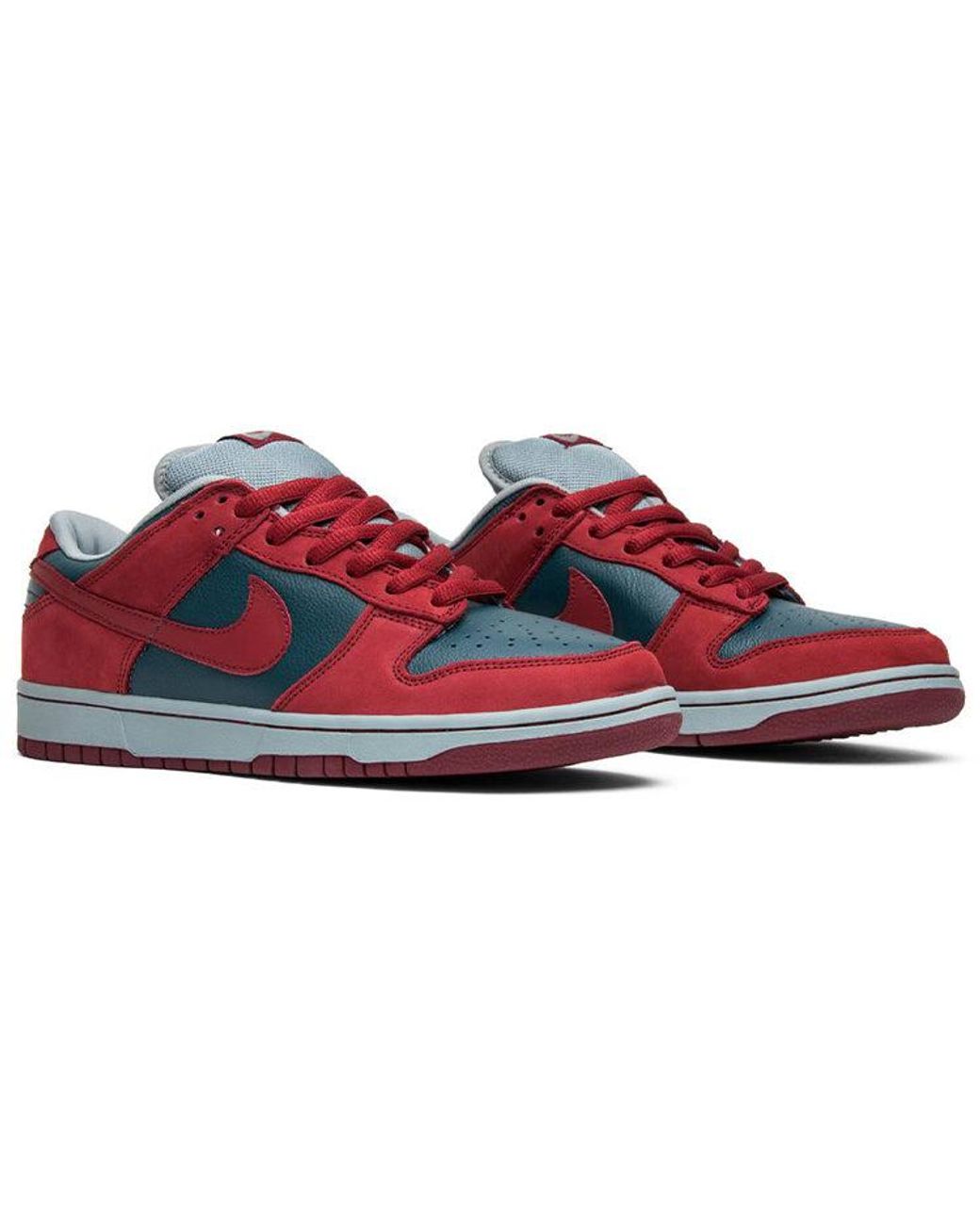 Nike Red Sb Dunk Low Pro 'Sharks' for men