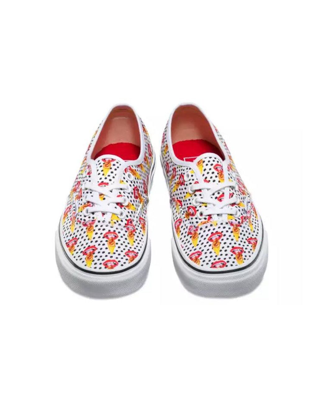 Vans White Kendra Dandy X Authentic 'I Scream For Ice Cream' for men