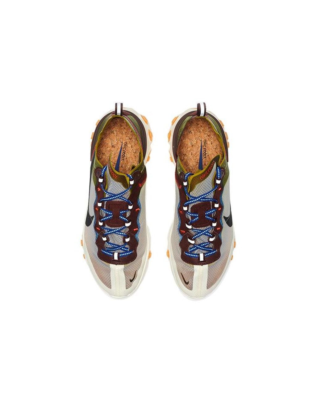 Nike Blue React Element 87 'Moss' for men