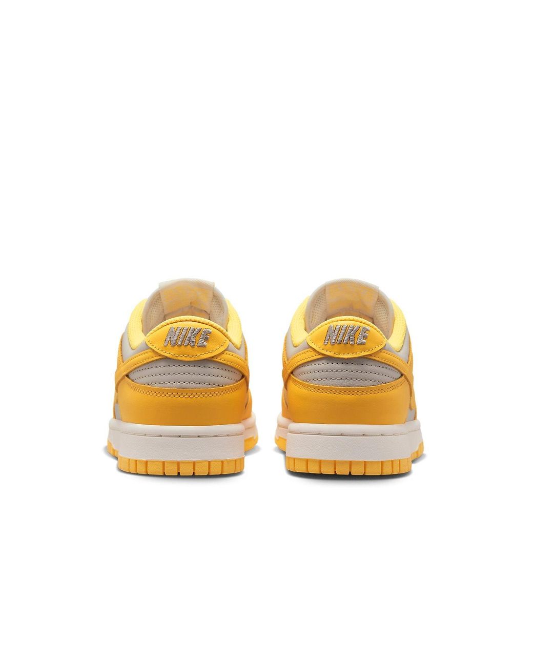 Nike Yellow Dunk Low Shoes