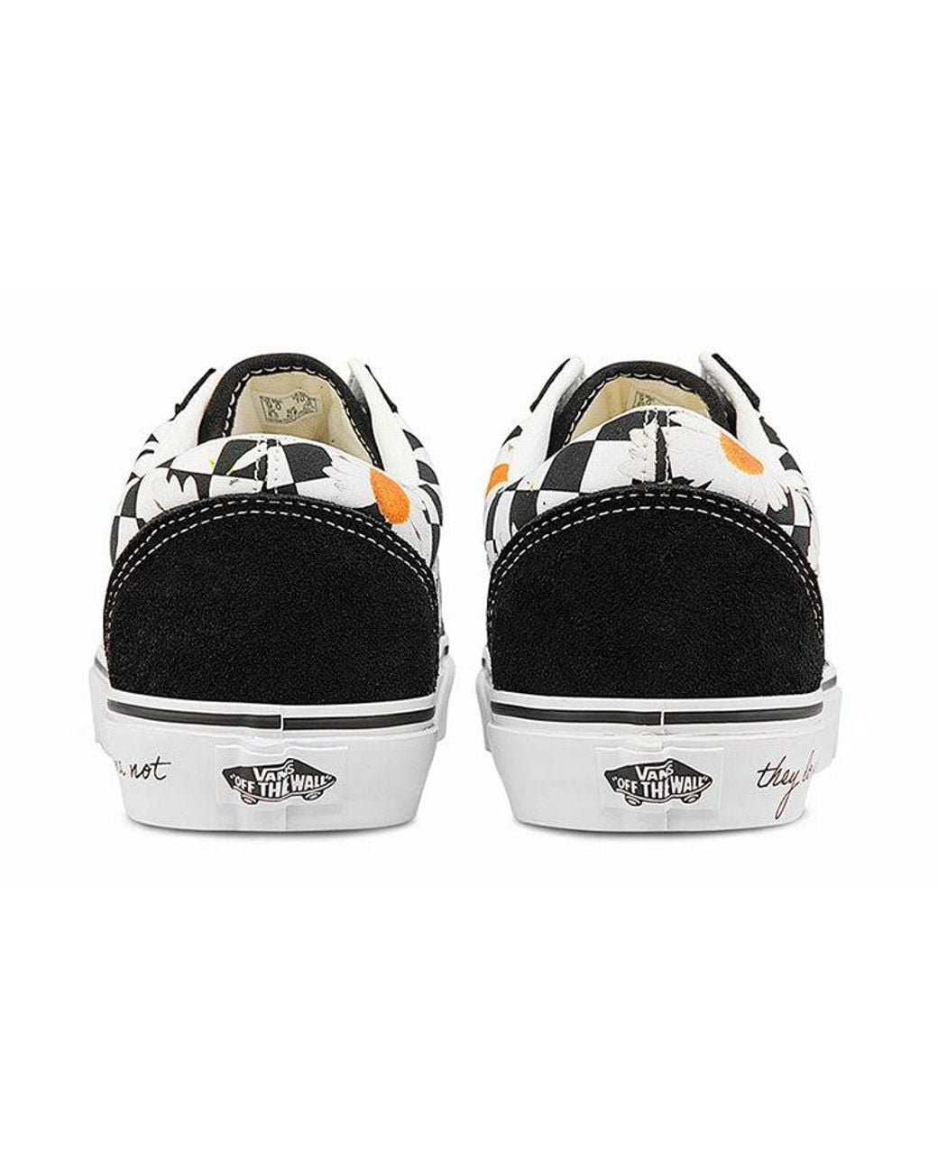 Vans White Old Skool Low-Top Sneakers for men