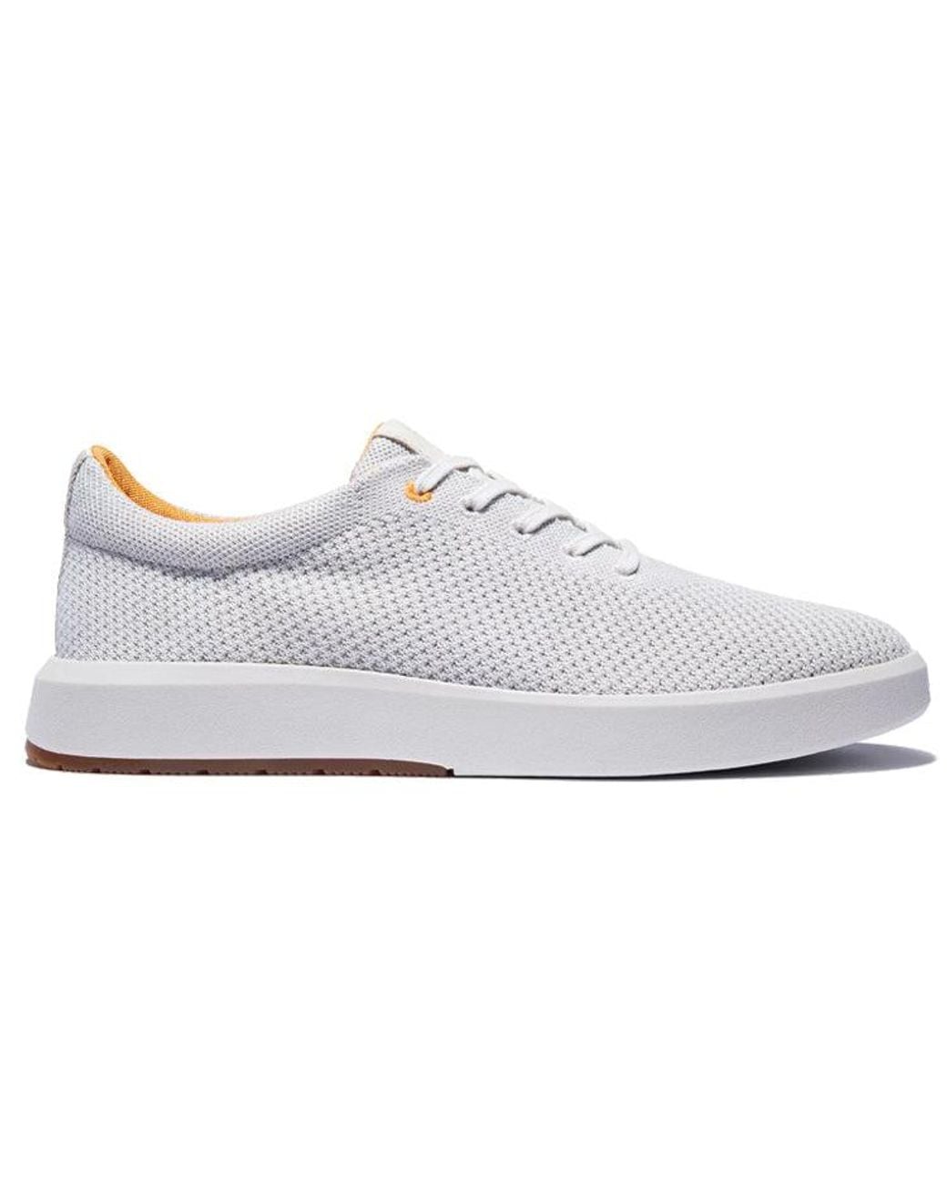 Timberland White Truecloud Ek+ Oxfords Knit' for men
