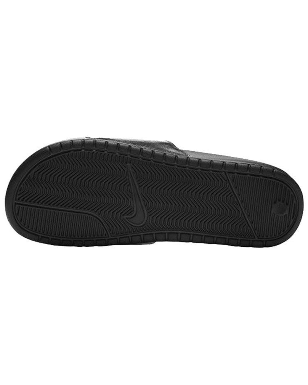 Nike Black Benassi Jdi Pure Platinum' for men