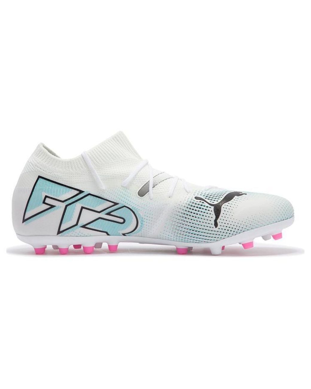 PUMA White Future 7 Match Mg Cleats for men