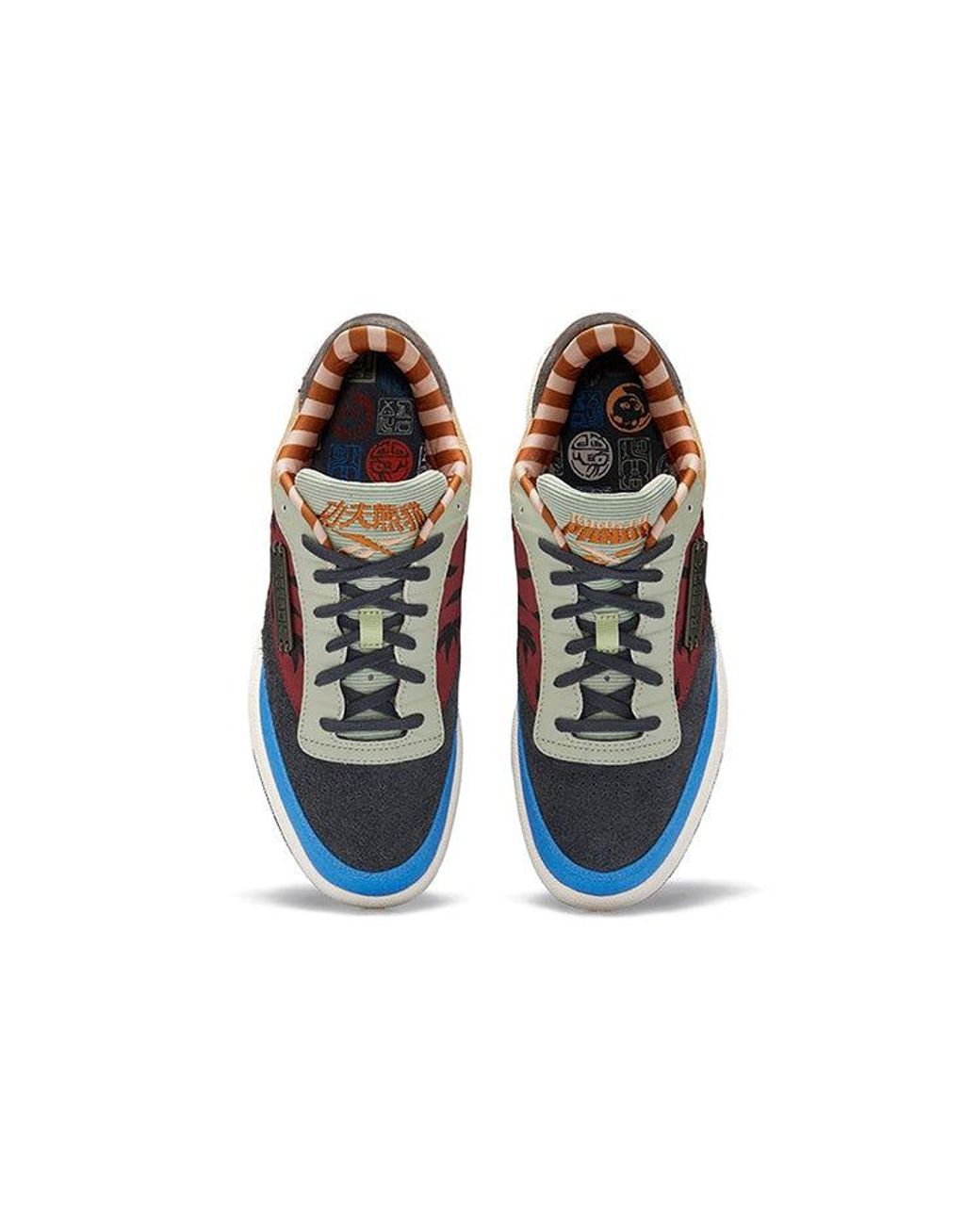 Reebok Brown Kung Fu Panda X Club C 85 'Patchwork' for men
