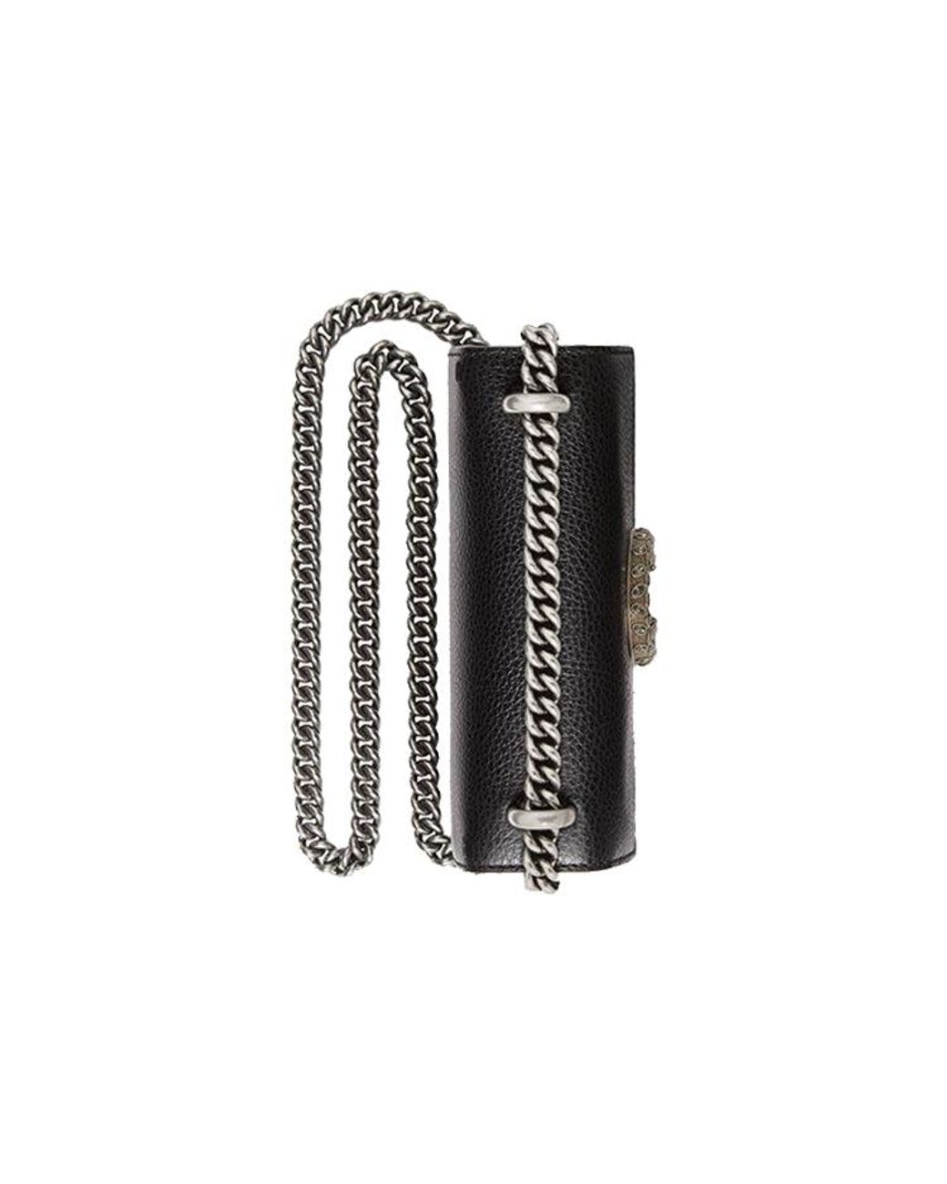 Gucci Black Dionysus Leather Mini Bag
