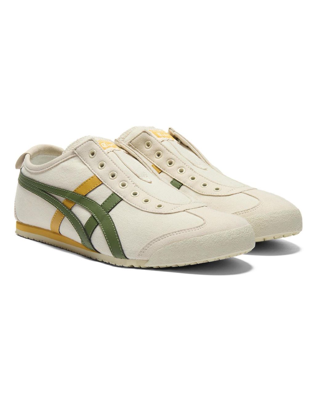 Onitsuka Tiger White Mexico 66 Slip-On 'Birch Moss' for men