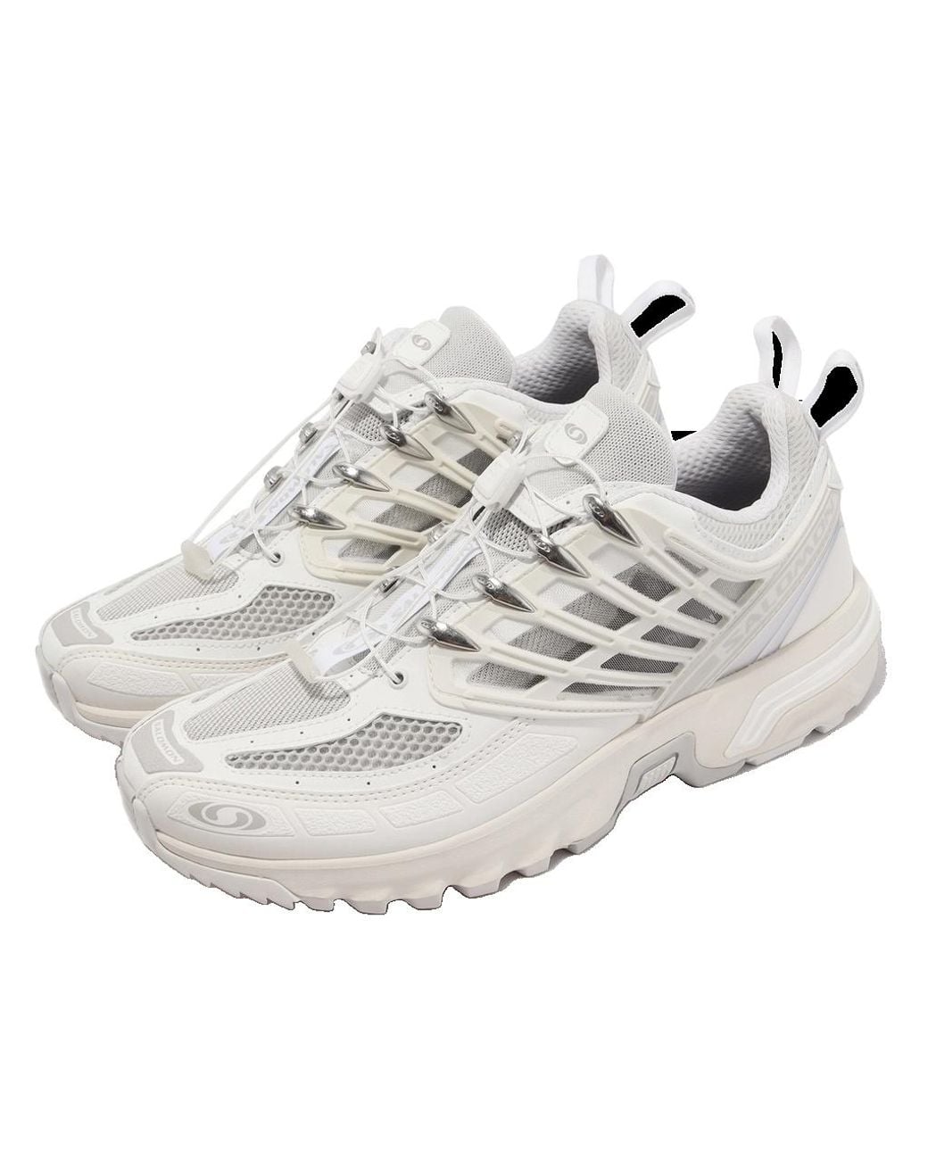 Salomon White Acs Pro 'Vanilla Ice Lunar Rock' for men
