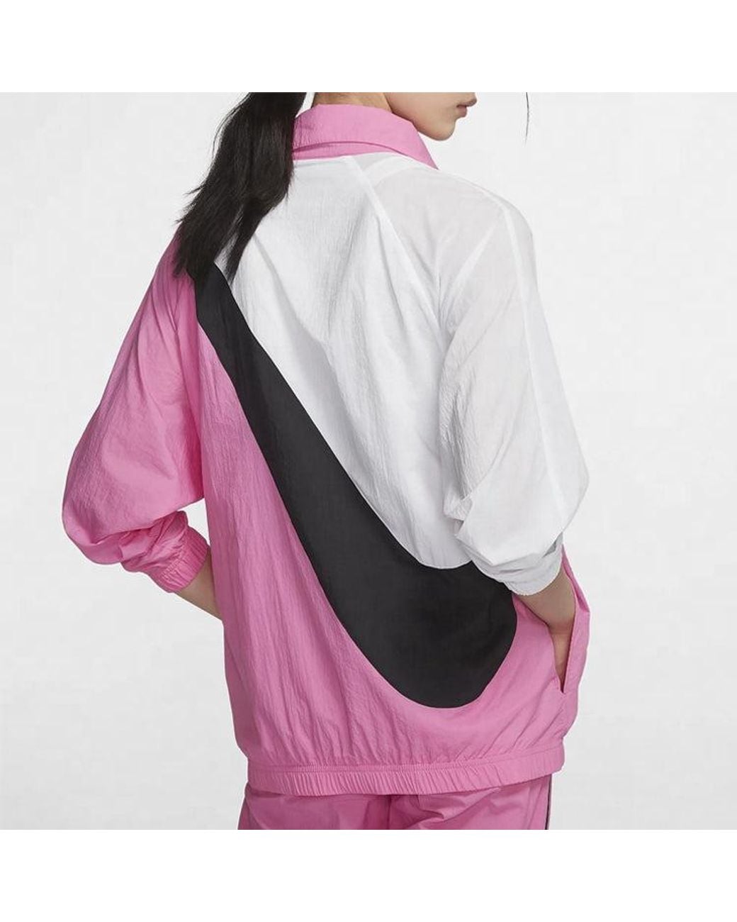 Nike Pink (Wmns) Sportswear Swoosh Jacket