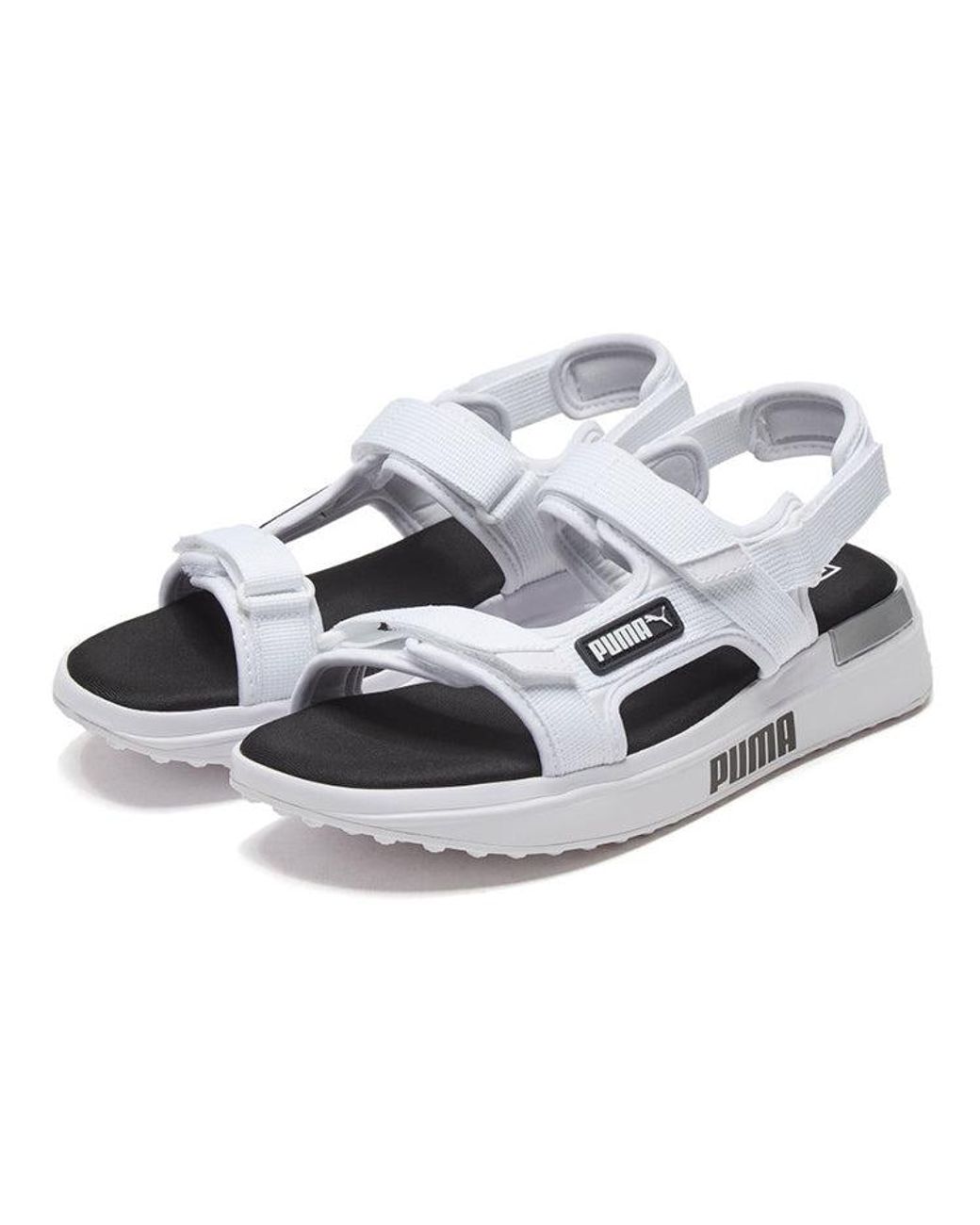 PUMA White Future Rider Sandal for men