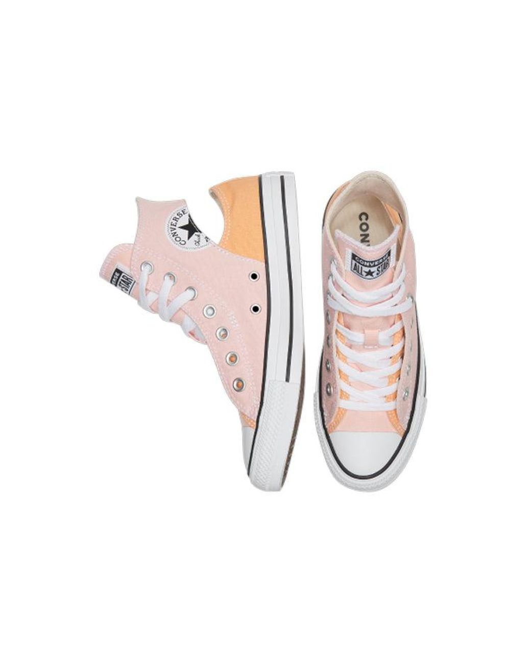 Converse Pink Chuck Taylor All Star Twisted Upper for men