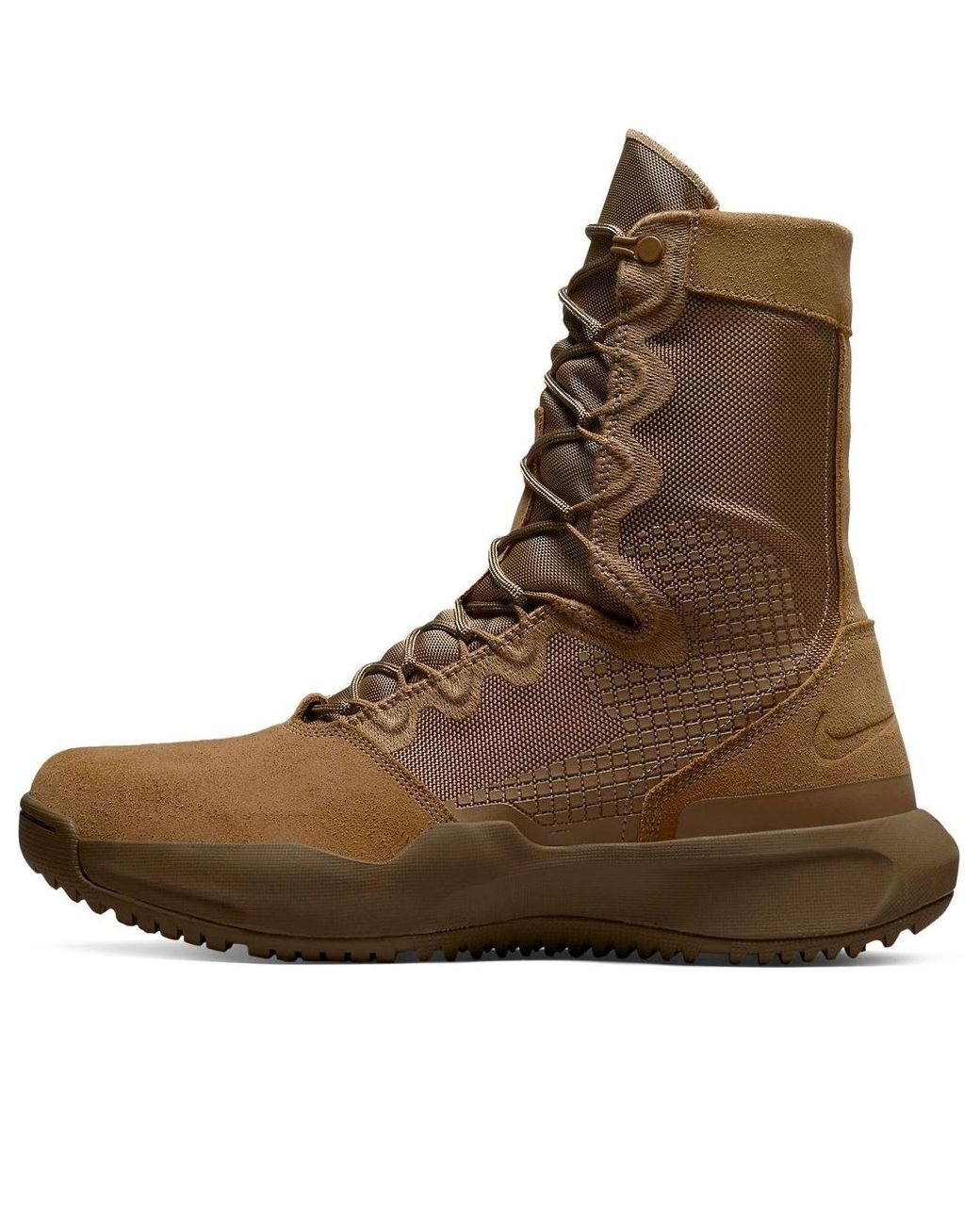 nike coyote brown boots steel toe