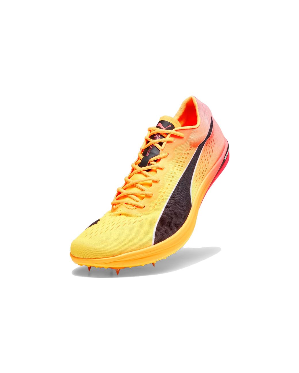 PUMA Yellow Evospeed Long Distance Nitro Elite+ Spike Shoes for men