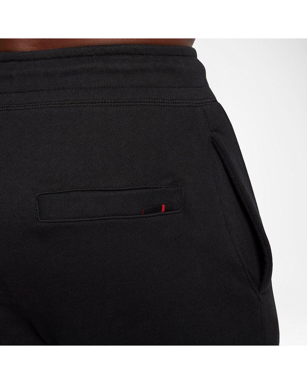 Nike Black Apparel Pants Wings Fleece Pant for men