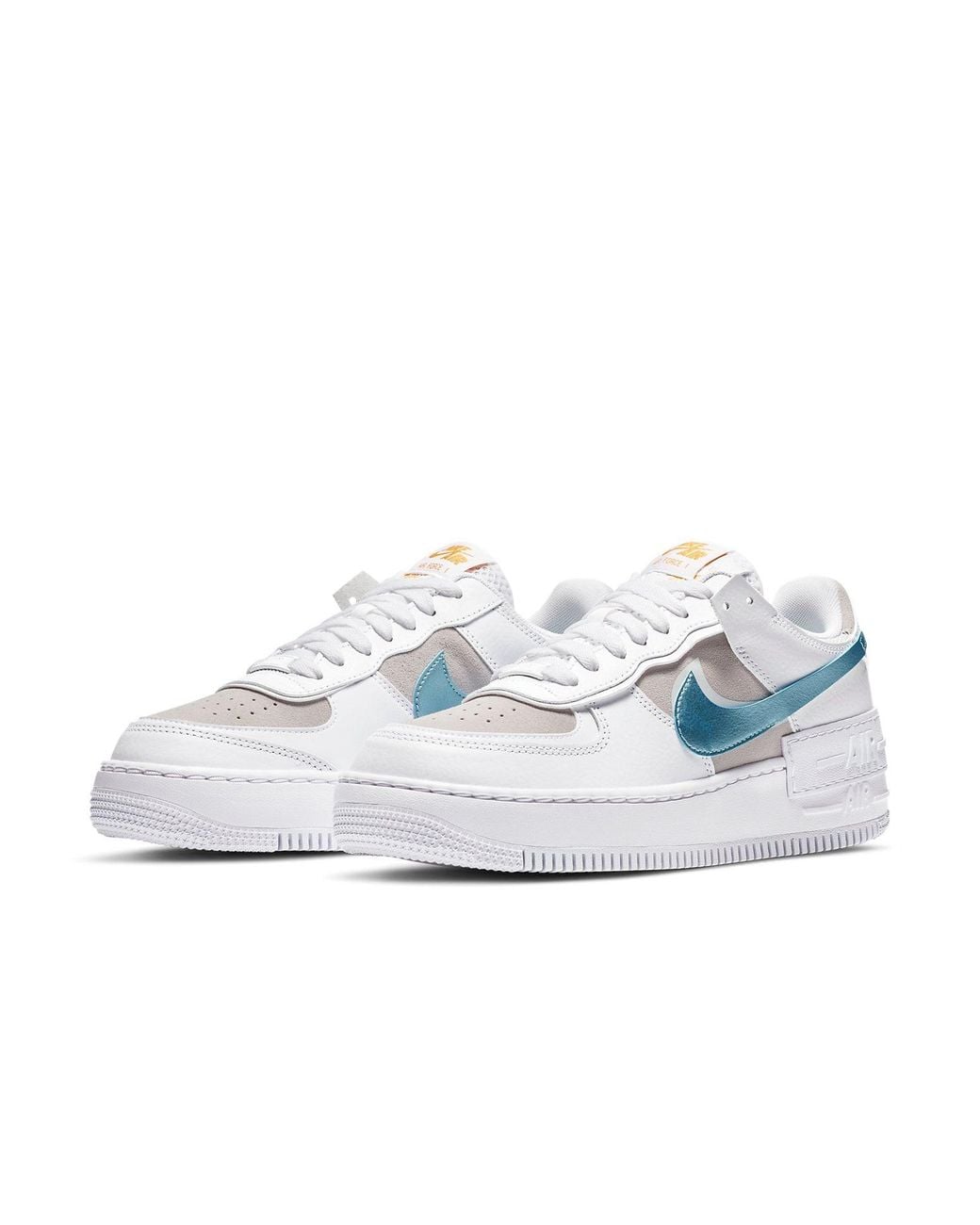Nike White (Wmns) Air Force 1 Shadow Glacier Ice'
