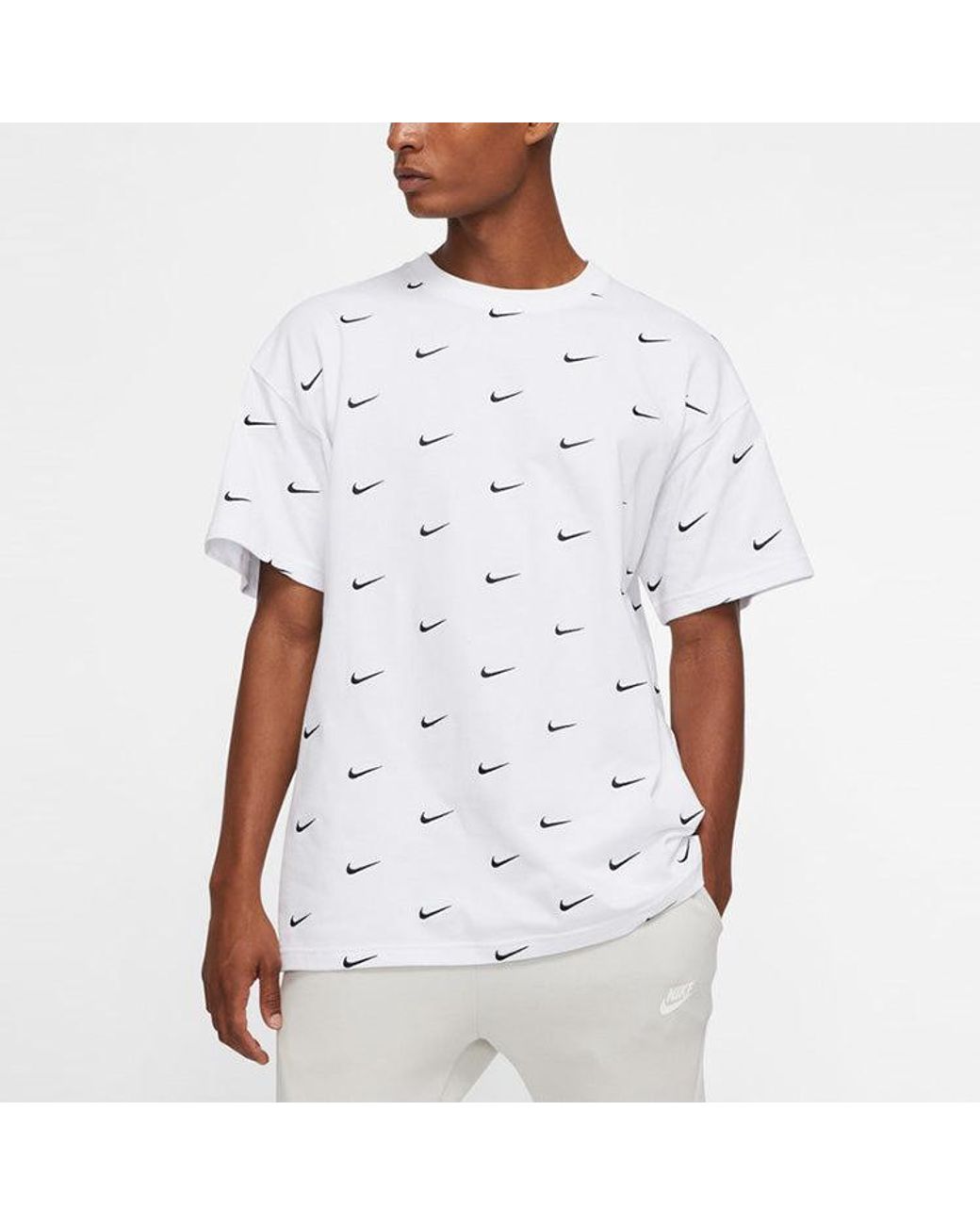 nike nrg swoosh logo tee