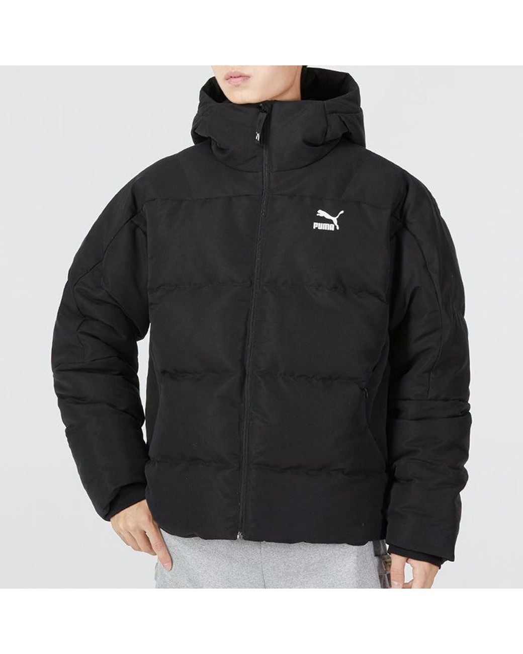 PUMA Black Classics Padded Down Jacket for men