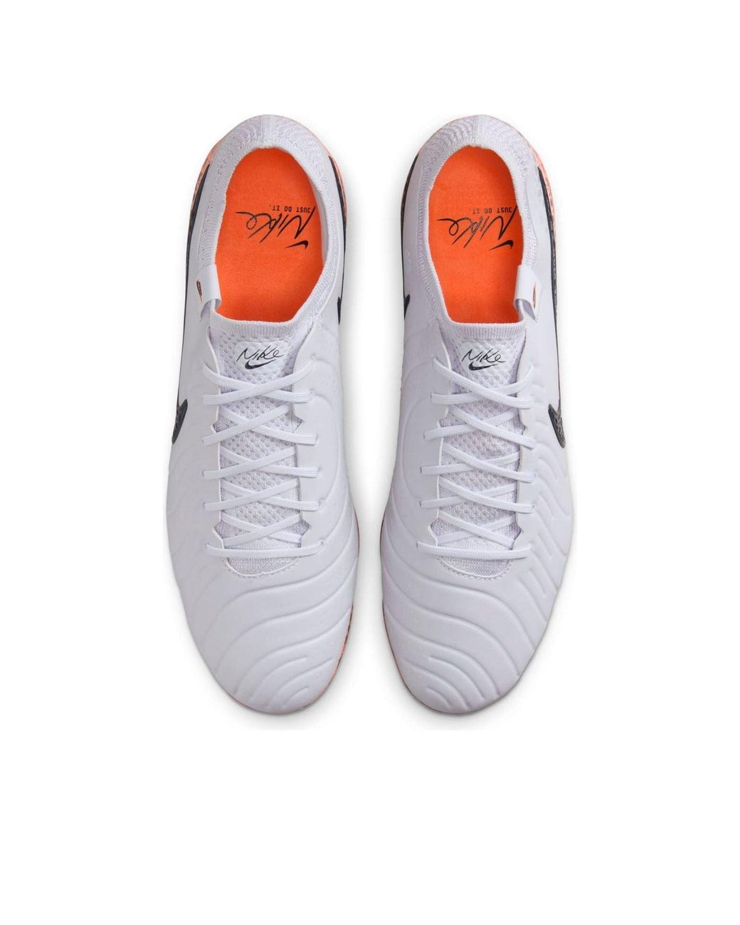 Nike White Tiempo Legend Elite Electric Fg Low 'Safari' for men