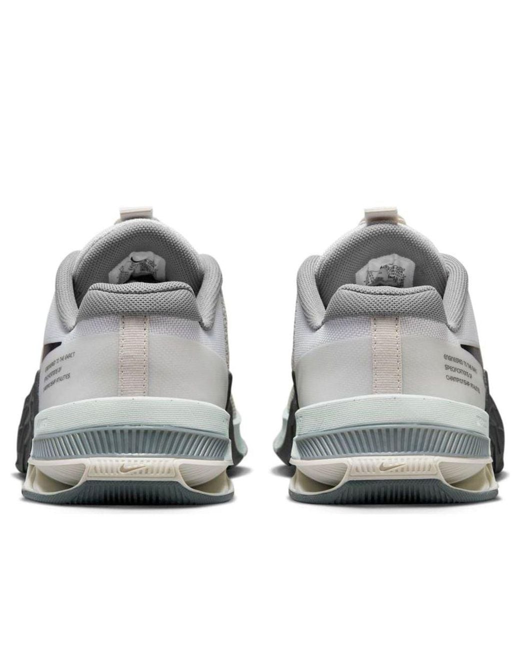 Nike White Metcon 8 'Photon Dust Anthracite' for men