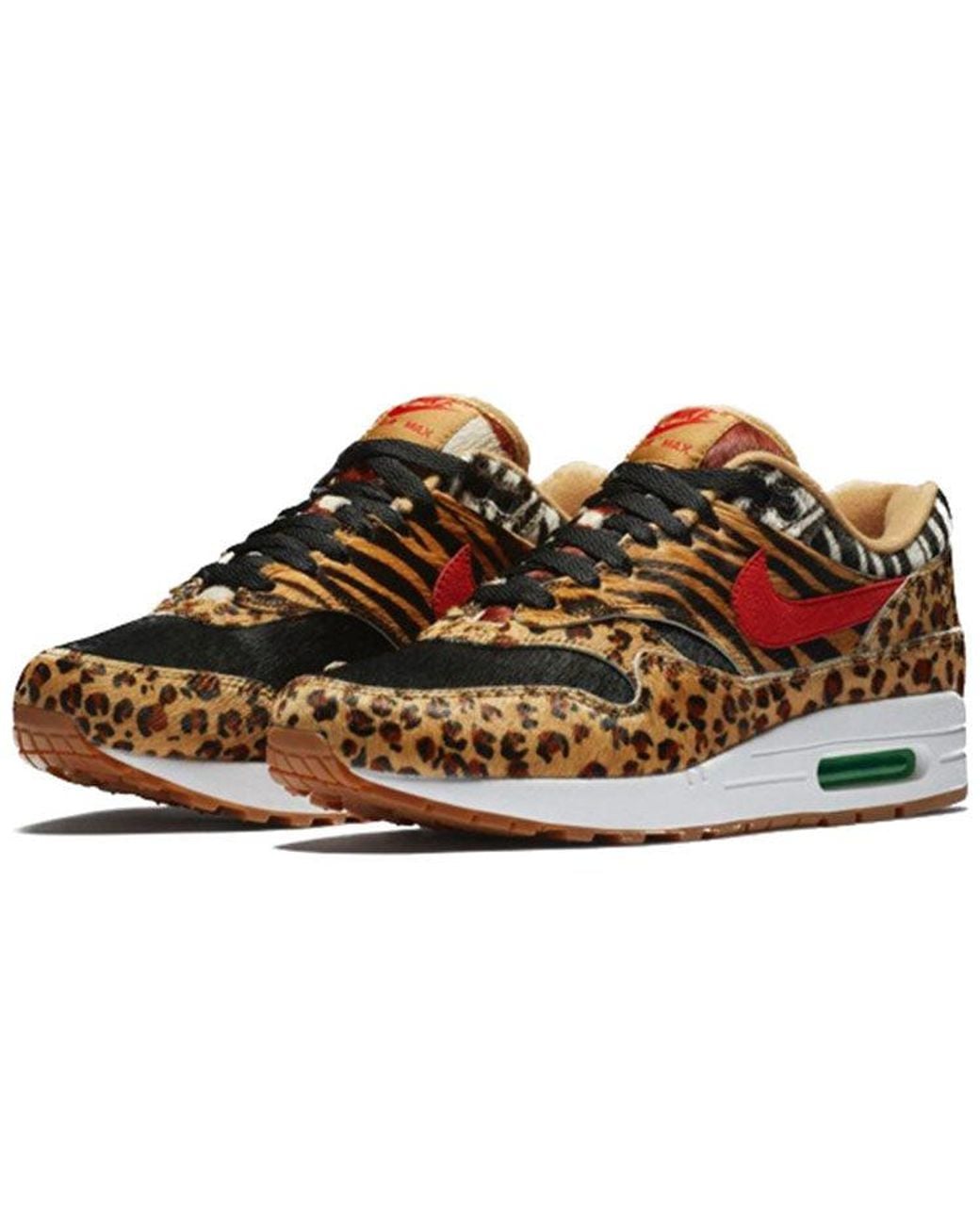 Nike Brown X Atmos Air Max 1 Dlx 'Animal Pack' 2018 for men
