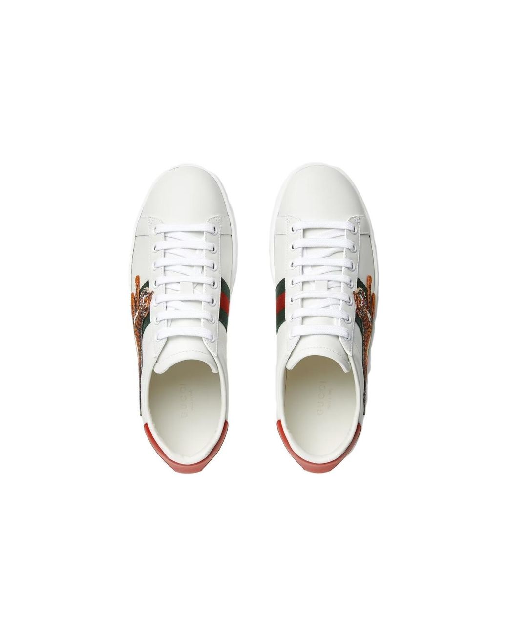 Gucci White (Wmns) Ace 'Tiger Patch'