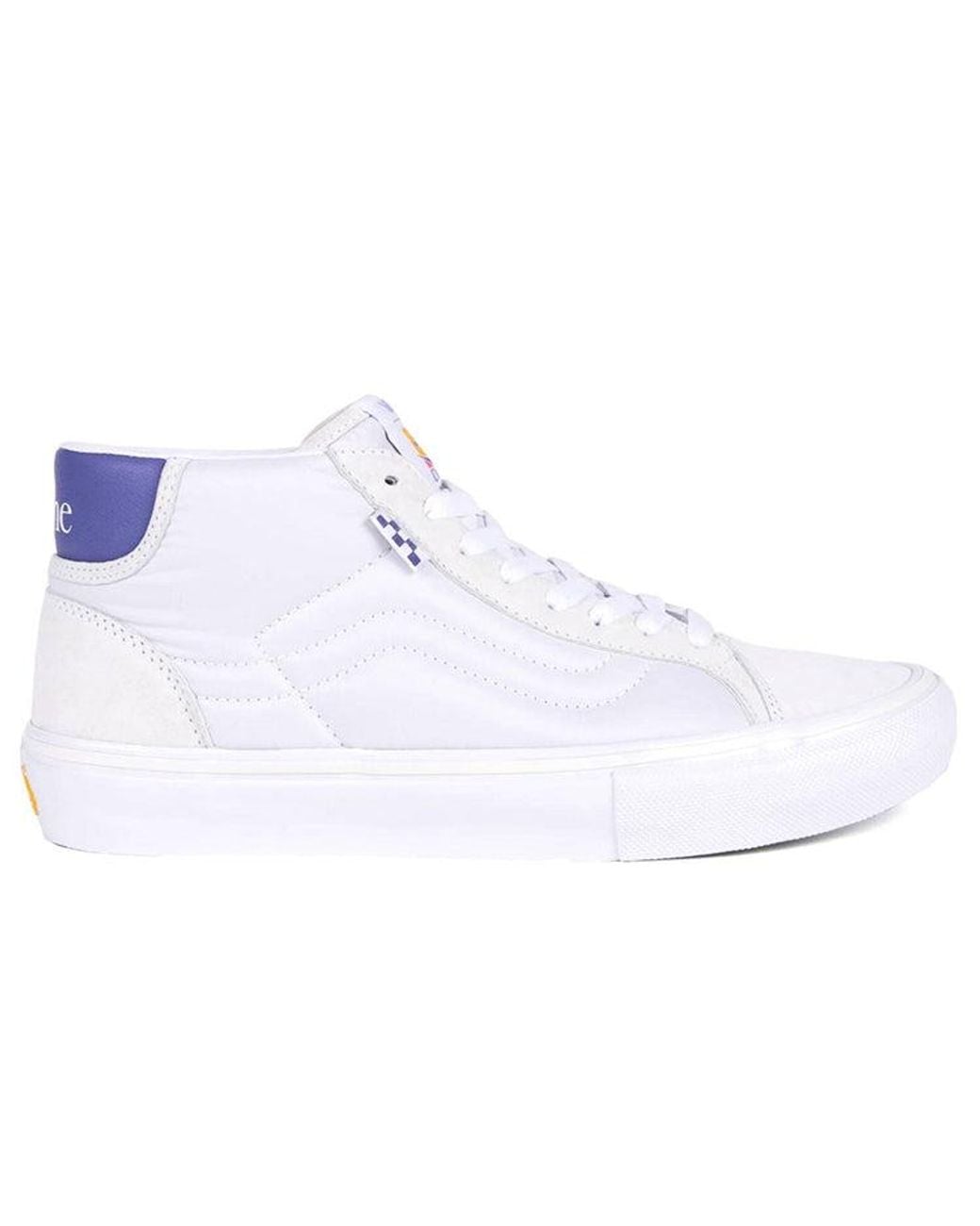 Vans White Dime X Skate Mid Skool Ltd 'Off' for men