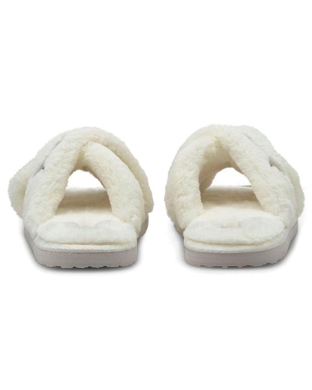 PUMA White (Wmns) Fluff X Strap Slide 'Whisper'