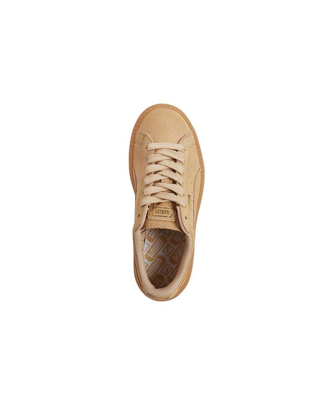 PUMA Natural Suede Platform Trace for men
