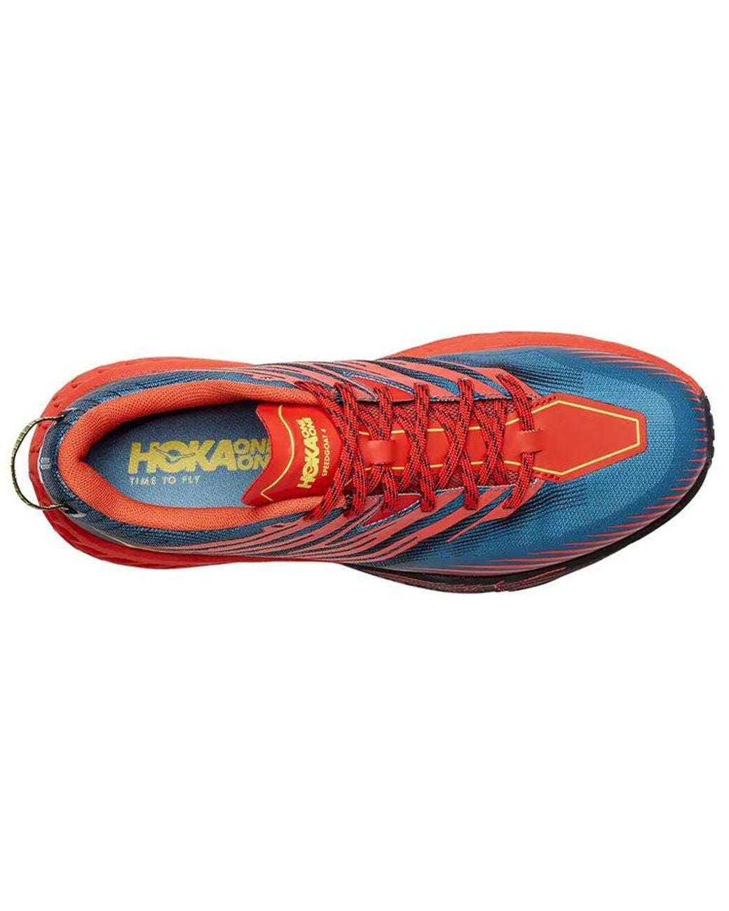 Hoka One One Red Speedgoat 4 'Fiesta Provincial' for men