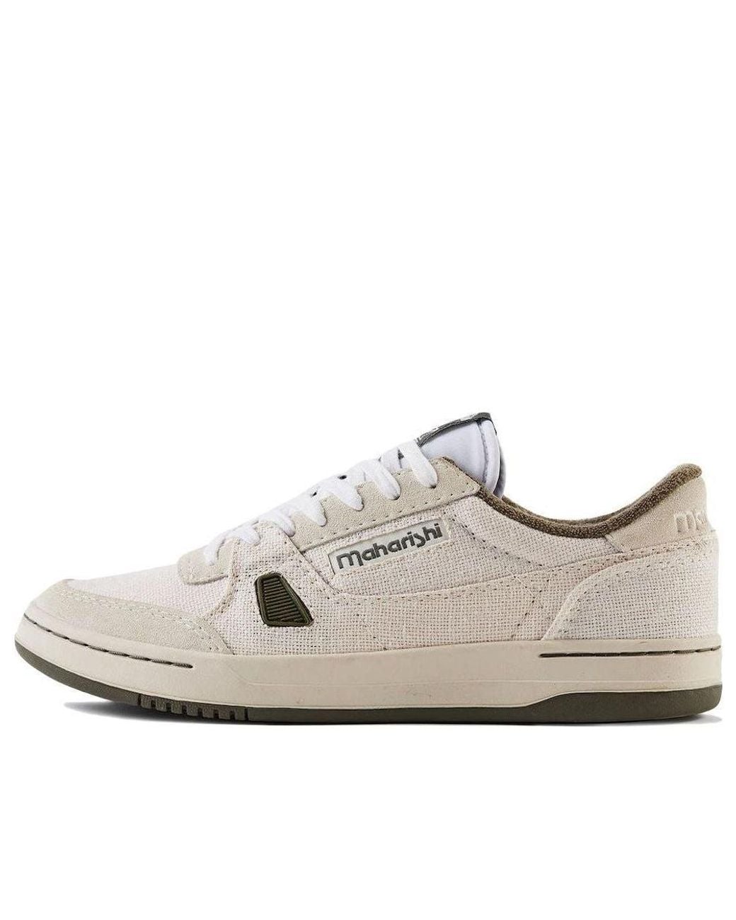 Reebok White Maharishi X Lt Court 'Hemp' for men