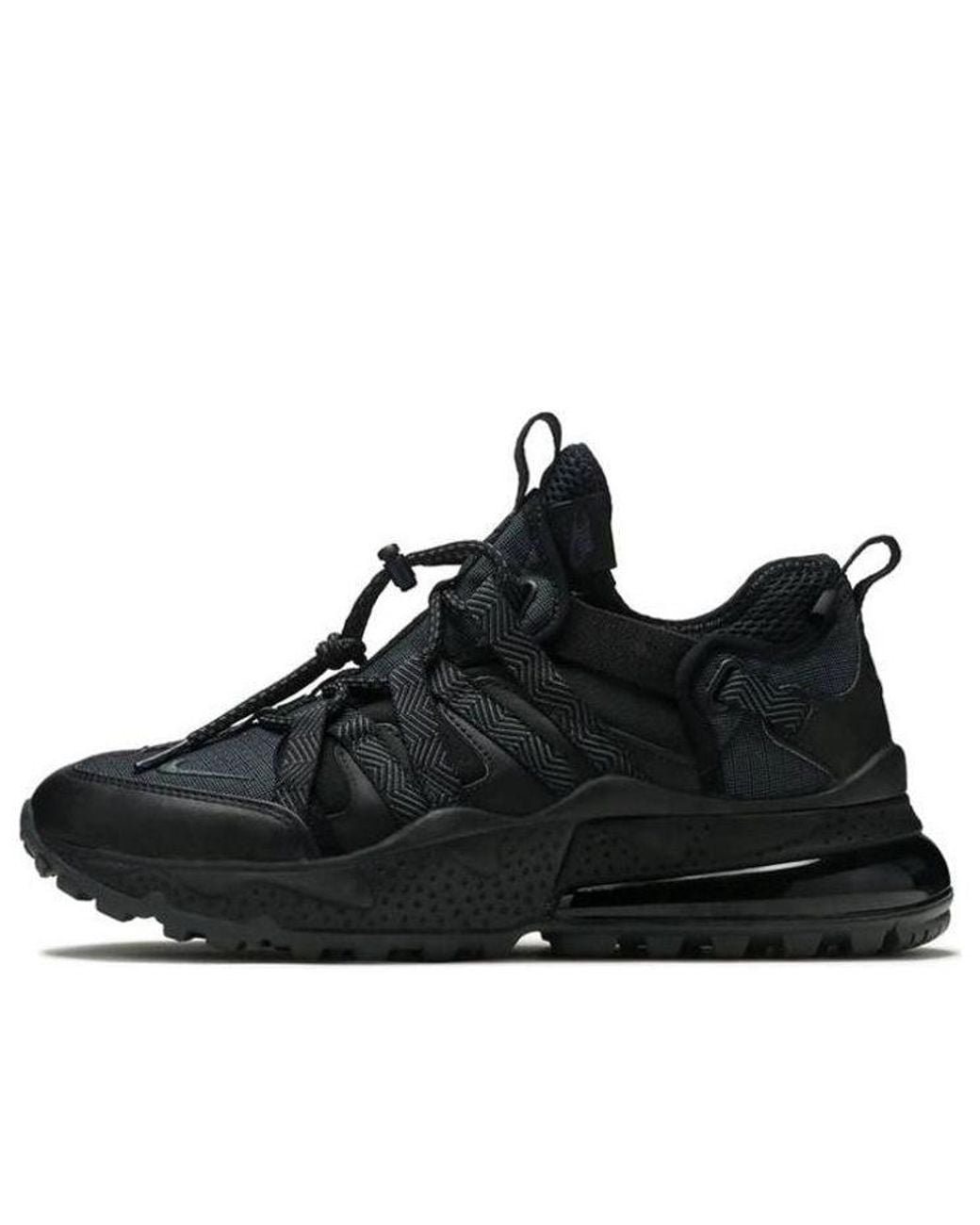 Nike Black Air Max 270 Bowfin Shoe for men