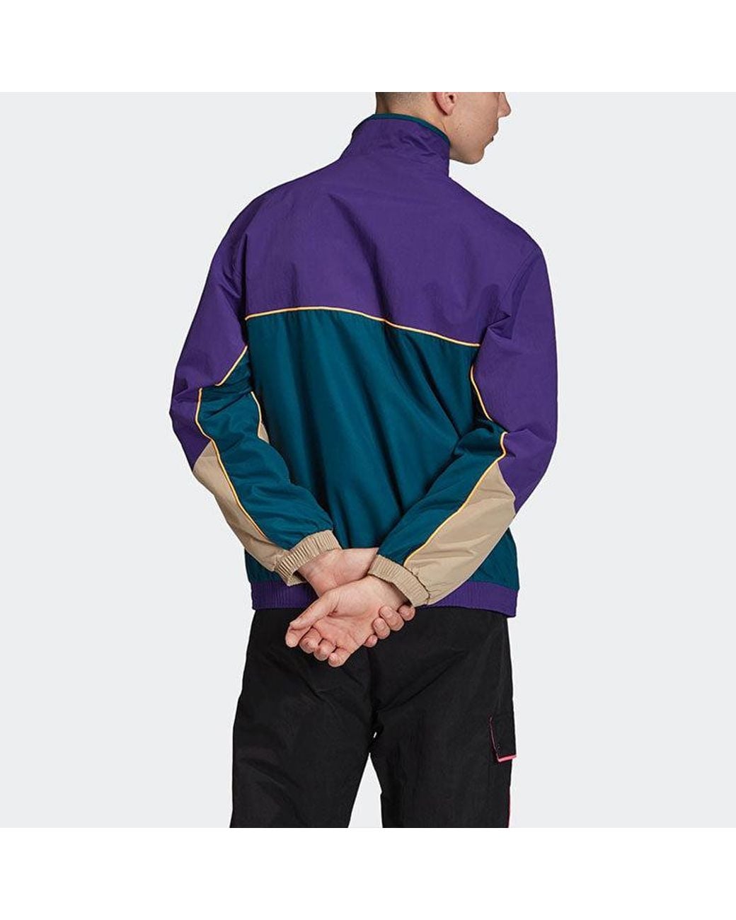 Adidas Blue Originals Track Top Sports Jacket for men
