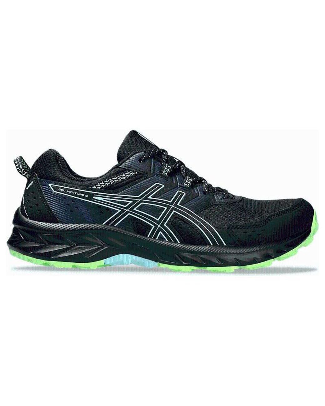 Asics Black Gel-Venture 9 Illuminate Mint' for men