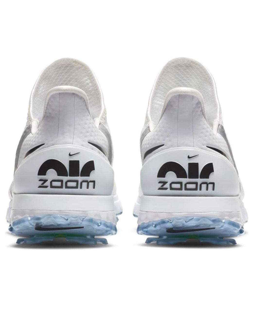 Nike White Air Zoom Infinity Tour Golf Wide Metallic Platinum' for men