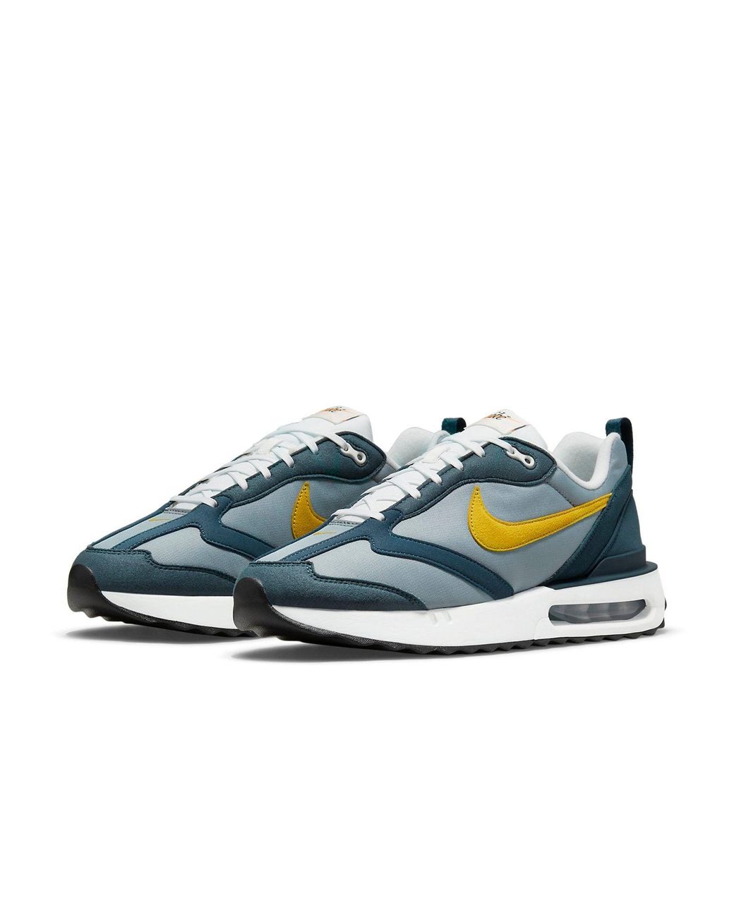 Nike Blue Air Max Dawn 'Particle Dark Citron' for men