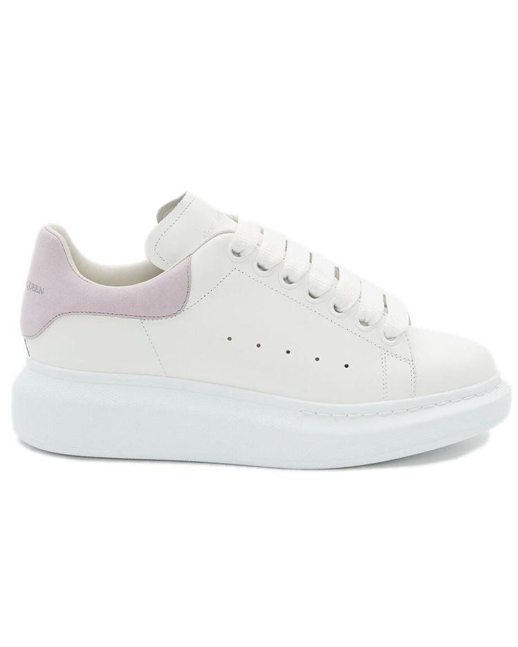 McQueen White (Wmns) Oversized Sneaker Lilac'