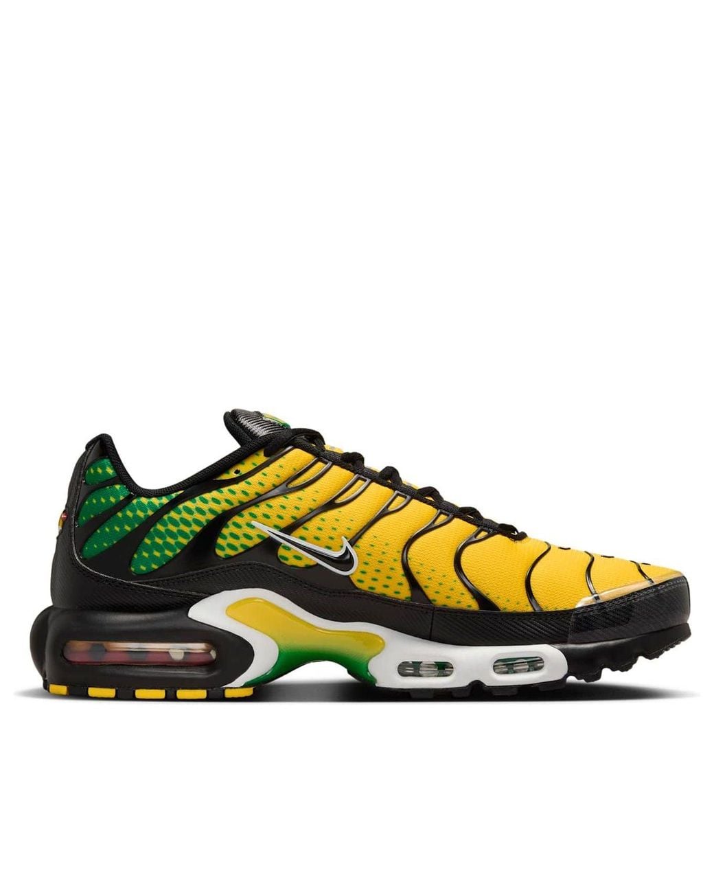 Nike Yellow Air Max Plus Shoes for men