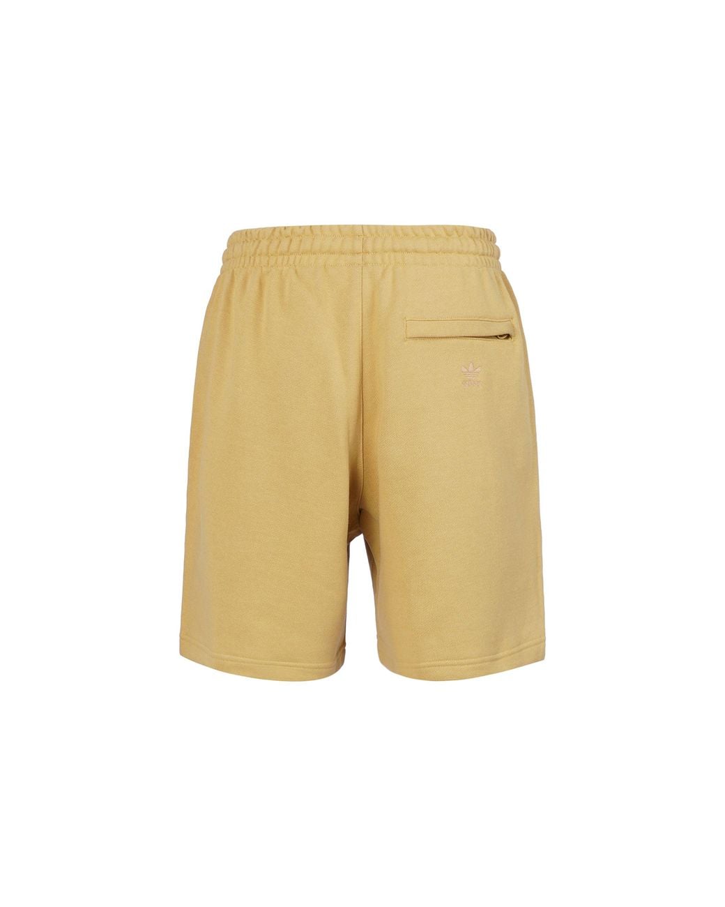Adidas Originals X Pharrell Williams Crossover Casual Breathable Solid Color Sports Shorts Gold Yellow for men