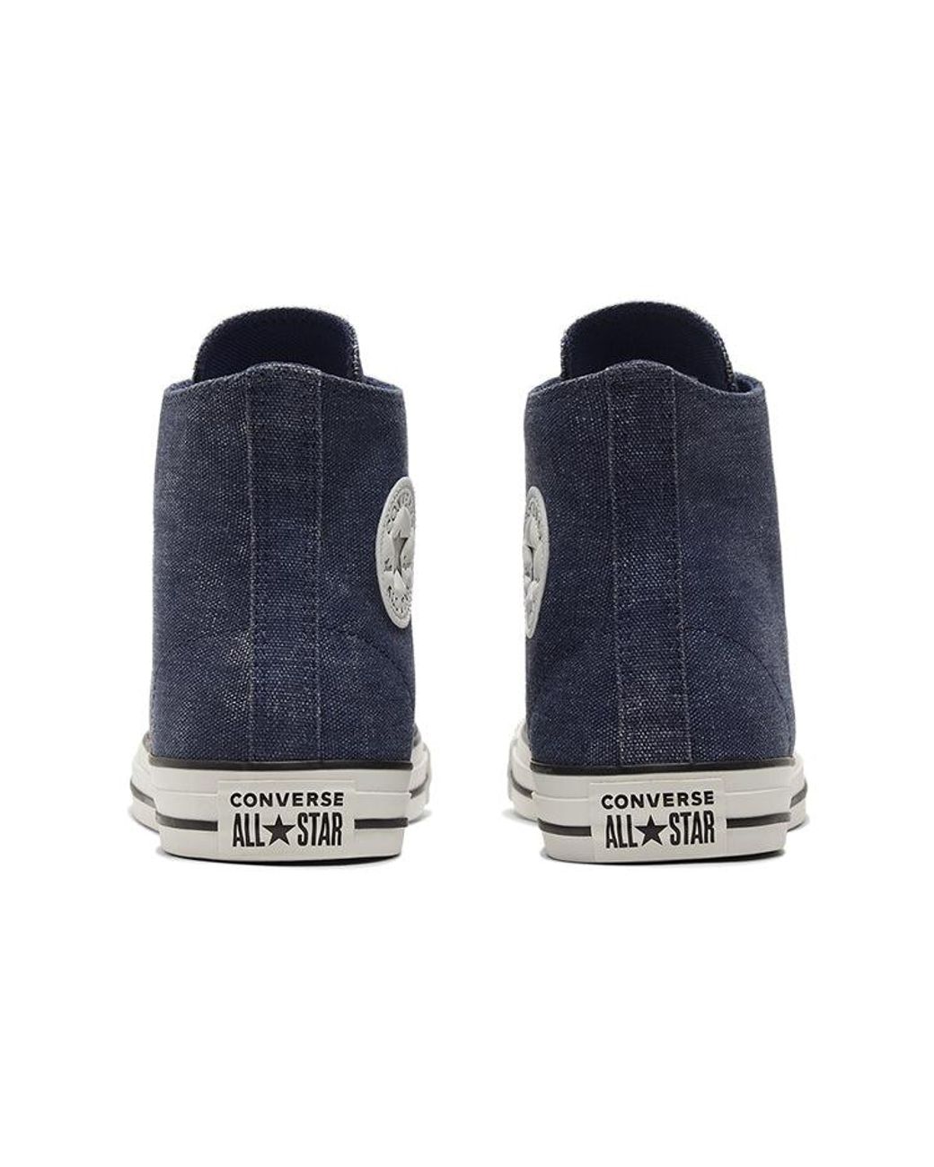 Converse Blue Chuck Taylor All Star High 'Washed Canvas for men