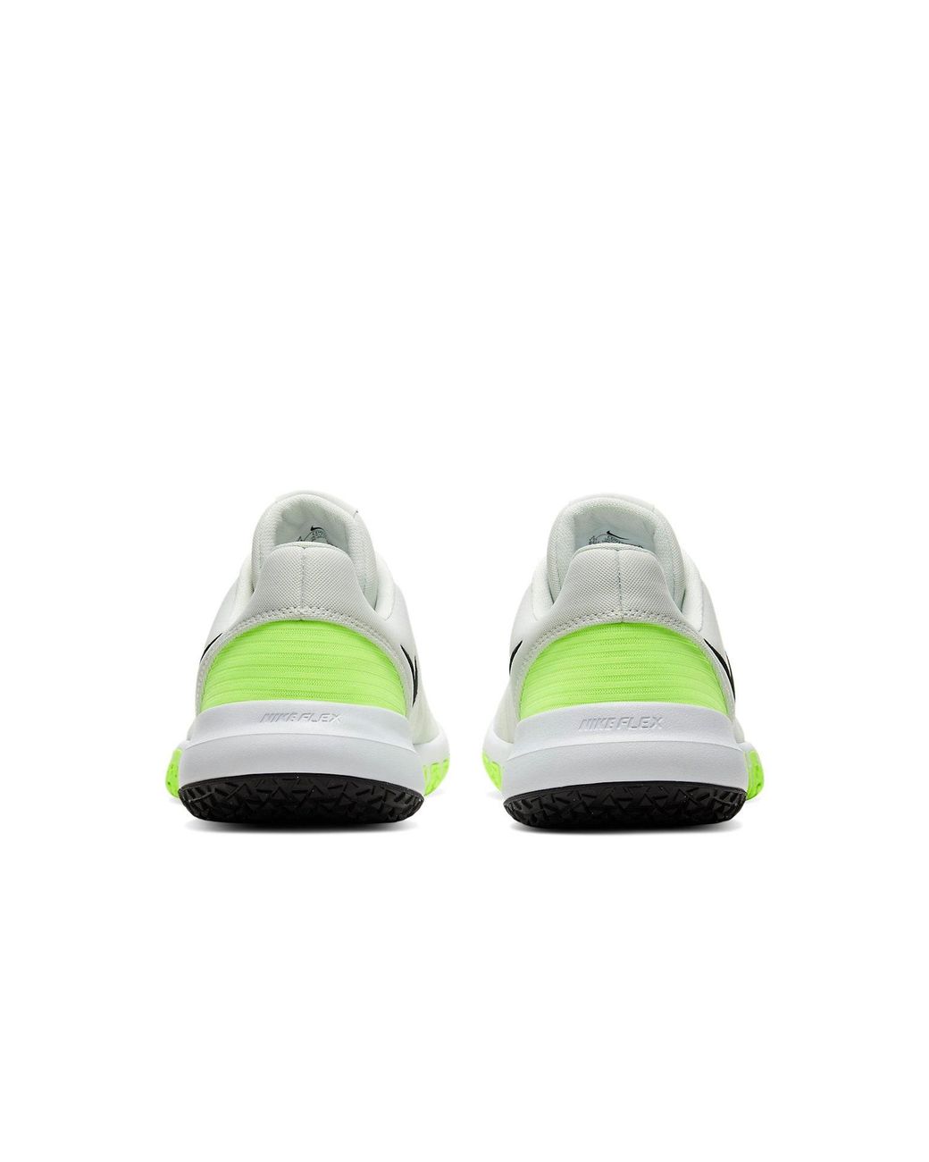 Nike White Flex Control 4 'Spruce Aura Volt' for men