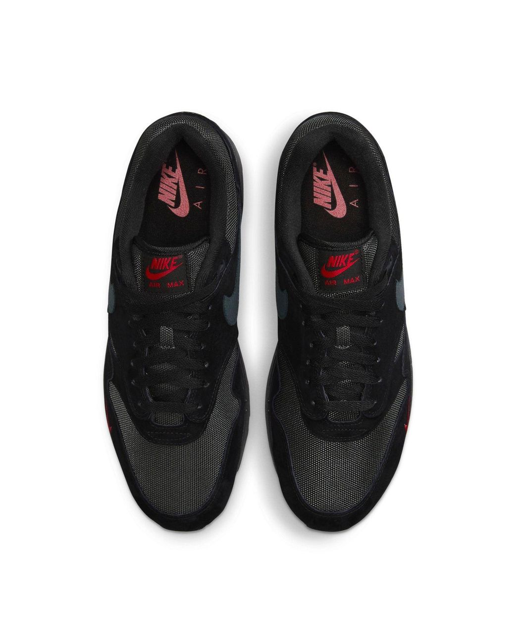 Nike Black Air Max 1 Shoes for men