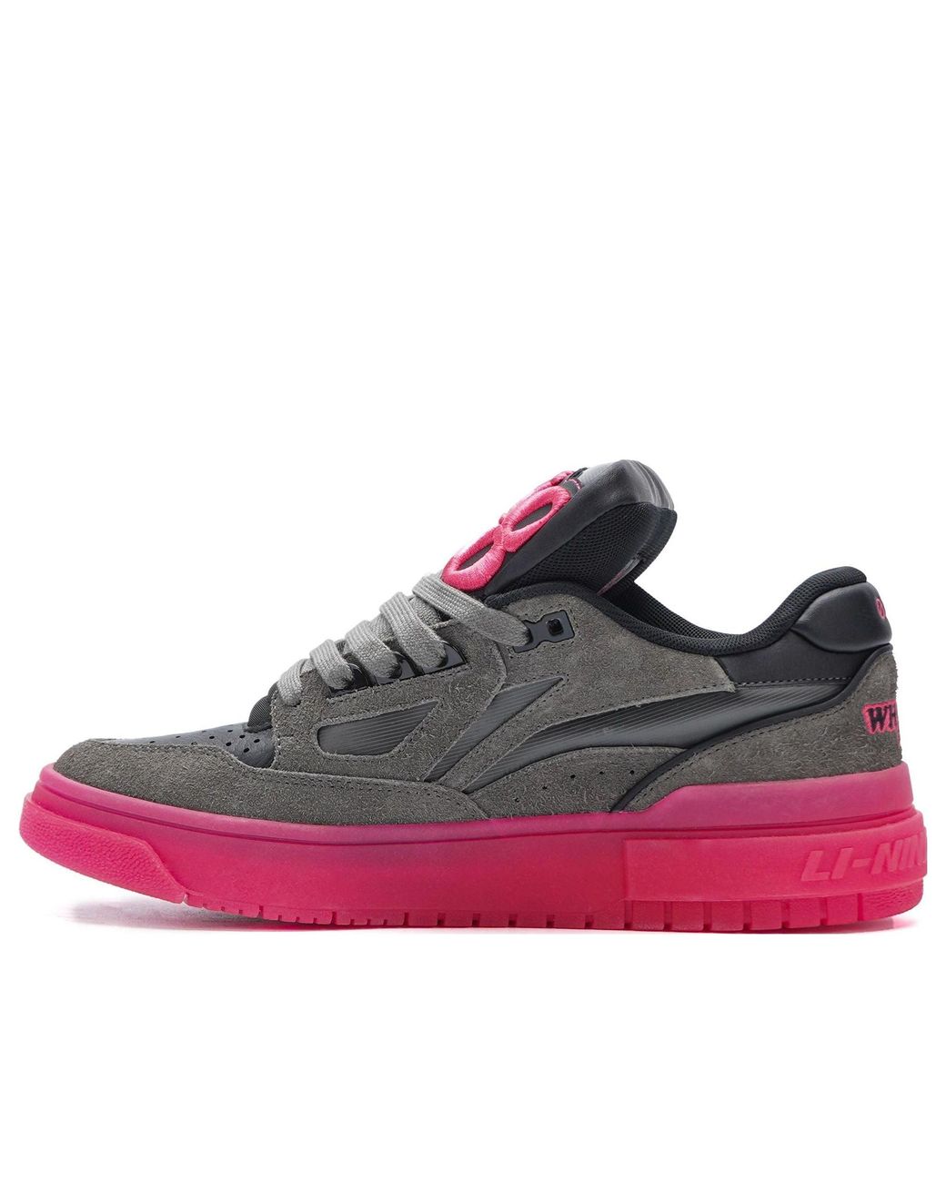 Li-ning Pink Badfive Rookie Low X Whoosis for men