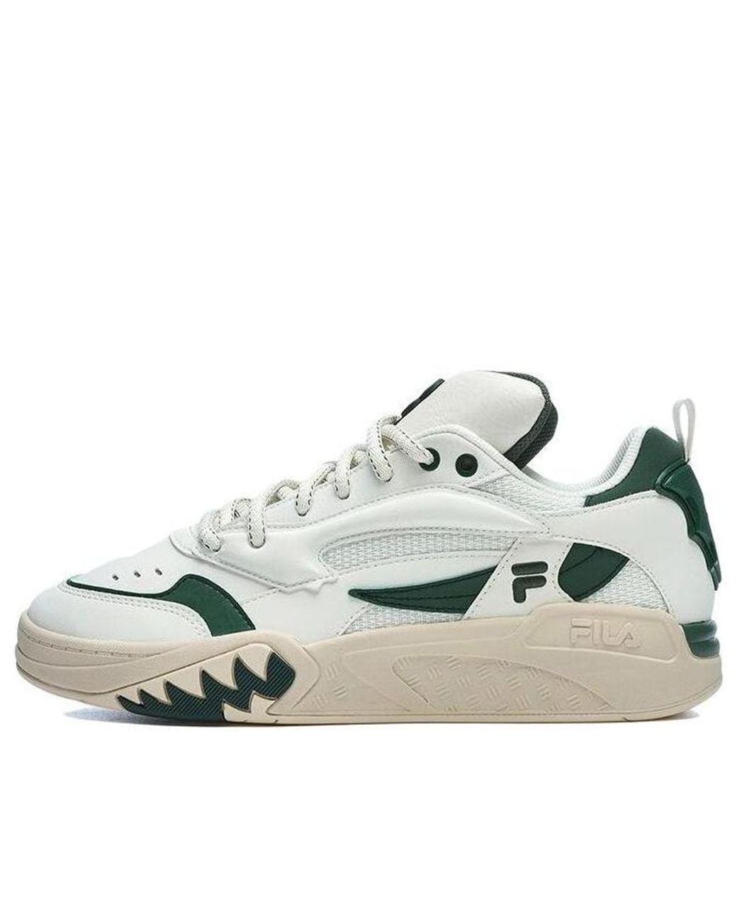 Fila White Desperado Vintage Basketbal Shoes for men