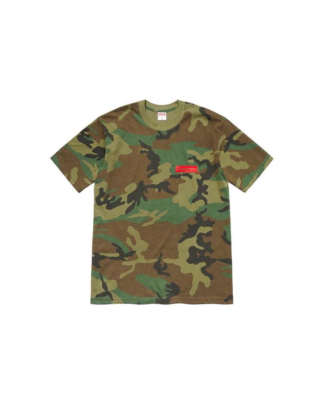 Supreme Green Week 1 Spiral Tee Alphabet Short Sleeve